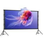 100 Inch 16:9 HD 4K/8K Projectorscherm Met Standaard, Draagb, Verzenden, Nieuw