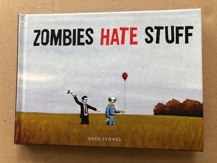 Cartoons + Absurdistische Humor over Zombies - NIEUW, Verzamelen, Stripfiguren, Boek of Spel, Zo goed als nieuw, Ophalen of Verzenden