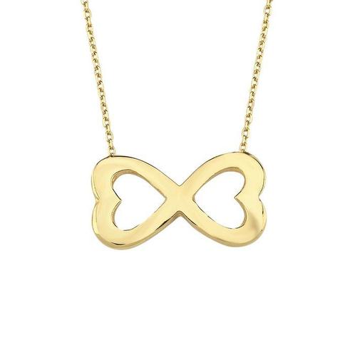 2-delige sieradenset - 14 karaat Geel goud - Oneindig Hart, Sieraden, Tassen en Uiterlijk, Antieke sieraden