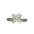 Ring - 18 karaat Witgoud - 0.62ct. tw. Diamant (Natuurlijk), Sieraden, Tassen en Uiterlijk, Nieuw