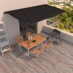 vidaXL Luifel handmatig uittrekbaar 600x350 cm, Verzenden, Nieuw