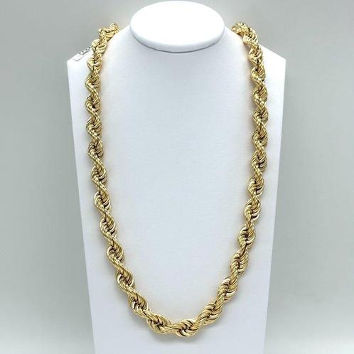 Handmade - Halsketting - Fune - 56.6 g - 18 karaat Geel goud, Sieraden, Tassen en Uiterlijk, Kettingen