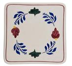 Boerenbont pannenonderzetter vierkant 20 x 20cm (Huishouden), Verzenden, Nieuw