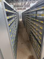 Meta legbordstelling 200x130x30 cm, 6 legborden, gebruikt -, Ophalen of Verzenden