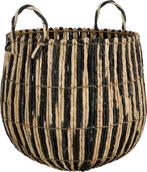 2dekans | Mica Decorations Ronda Opbergmand – Zwart/Beige –, Ophalen of Verzenden, Zo goed als nieuw