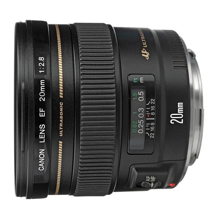 Canon EF 20mm f/2.8 USM objectief - Tweedehands, Audio, Tv en Foto, Fotografie | Lenzen en Objectieven, Groothoeklens, Gebruikt