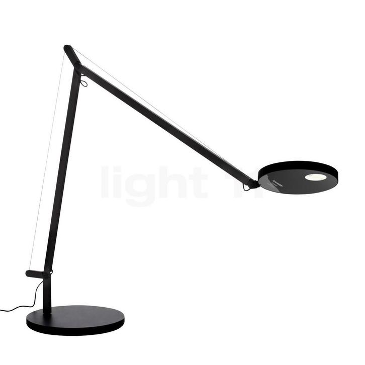 Artemide Demetra, zwart mat - 3.000 K - met voet - met aanwe, Huis en Inrichting, Lampen | Tafellampen, Nieuw, Verzenden