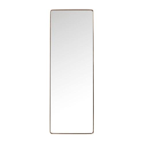 *WOONWINKEL* Kare Design Curve Koperen Design Spiegel Van 20, Huis en Inrichting, Woonaccessoires | Spiegels, Nieuw, Verzenden
