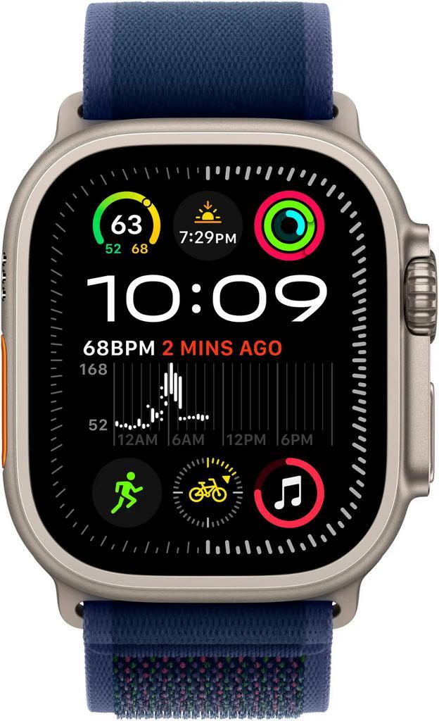 Apple - Watch Ultra 2 - LTE 49mm - Blue Trail Loop M/L -..., Sieraden, Tassen en Uiterlijk, Smartwatches, Nieuw, Verzenden