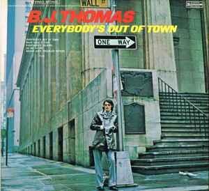 LP gebruikt - B.J. Thomas - Everybodys Out Of Town, Cd's en Dvd's, Vinyl | Rock, Zo goed als nieuw, Verzenden