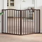 vidaXL Hondenhek inklapbaar 2 panelen 160cm populierenhout, Dieren en Toebehoren, Honden-accessoires, Verzenden, Nieuw