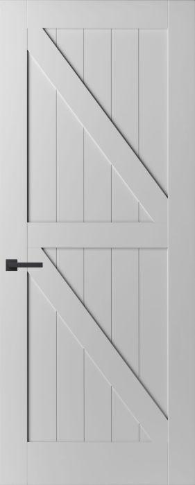 Weekamp binnendeur WK 6241-C Barn 88x231,5, Doe-het-zelf en Verbouw, Deuren en Horren, Zo goed als nieuw, Binnendeur, 215 cm of meer