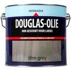 Hermadix Douglas-olie - Dim grey - 0,75 liter (Hout - Beits), Nieuw, Beits, Ophalen of Verzenden, Grijs