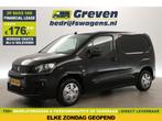 Peugeot Partner 1.6 BlueHDI L1H1 Airco Carplay Trekhaak PDC, Auto's, Bestelauto's, Zwart, Nieuw, Te koop, Financial lease