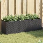 vidaXL Plantenbakken met 3 potten 2 st 105x30x32 cm poly, Verzenden, Nieuw, Kunststof