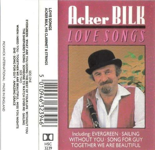 Acker Bilk – Love Songs (Muziek Cassette), Cd's en Dvd's, Cassettebandjes, Verzenden