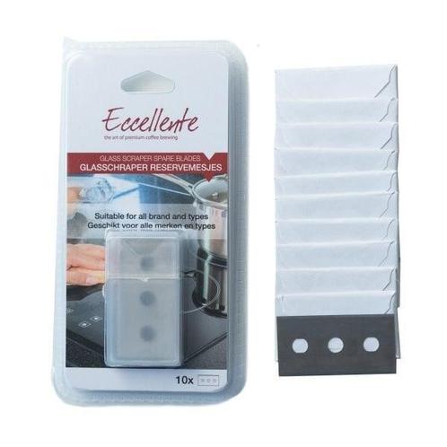 ECCELLENTE Glasschraper Reservemesjes - 10 stuks, Witgoed en Apparatuur, Koffiemachine-accessoires, Nieuw, Ophalen of Verzenden