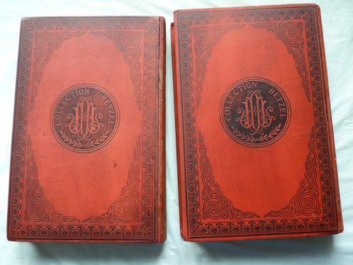 Jules Verne - Michel Strogoff / Deux ans de vacances [aux, Antiek en Kunst, Antiek | Boeken en Bijbels