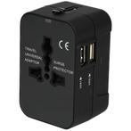 Benson Internationale reisadapter - 2 USB-poorten - 1 ste..., Ophalen of Verzenden, Nieuw