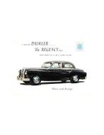 1955 DAIMLER REGENCY MARK II SALOON BROCHURE ENGELS, Boeken, Auto's | Folders en Tijdschriften, Nieuw, Author