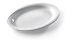 Hendi Ovale Lunch Schaal Wit | 29x23 cm, Verzenden