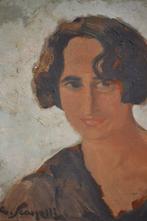 E. Scarpelli (XX) - Volto di donna