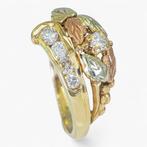 Zonder Minimumprijs - Ring - 14 karaat Geel goud, Roségoud,, Sieraden, Tassen en Uiterlijk, Nieuw