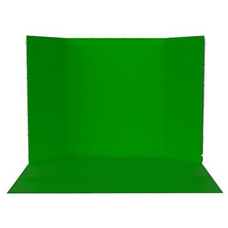 Panoramische Green Screen 240x400cm, Audio, Tv en Foto, Fotografie | Fotostudio en Toebehoren, Achtergrond, Nieuw, Verzenden