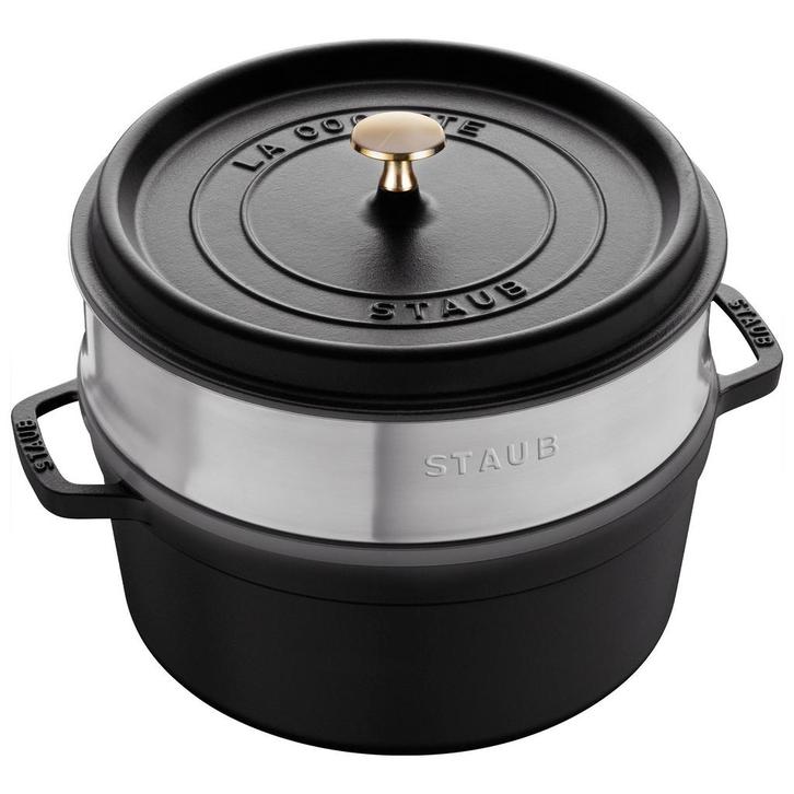 GGM Gastro | STAUB | LA COCOTTE - Kookpot met stoominzet - Ø, Huis en Inrichting, Keuken | Potten en Pannen, Nieuw, Verzenden