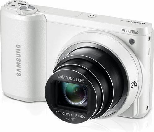 Samsung WB-32F Digitale Compact Camera - Wit, Audio, Tv en Foto, Fotocamera's Digitaal, Zo goed als nieuw, Verzenden