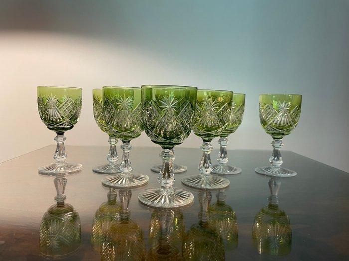 Val Saint Lambert - Tafelservies (8) - Edie, maat Thomas, Antiek en Kunst, Antiek | Glas en Kristal