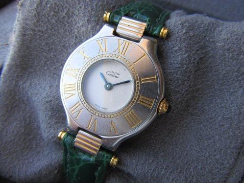 Cartier - Must de Cartier 21 - Vintage 1990 - Dames -, Sieraden, Tassen en Uiterlijk, Horloges | Heren