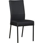 Set van 6 Leren eetkamerstoelen Real - Toledo Pacific, Ophalen of Verzenden, Nieuw, Leer