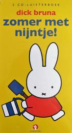 Zomer met Nijntje - Dick Bruna - 2 cd - luisterboek  met 15, Boeken, Verzenden, Zo goed als nieuw, Dick Bruna