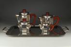 Koffie- en theeservies - Verzilverd, Antiek en Kunst