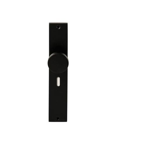 Knopkruk Piano op rechthoekig langschild sleutelgat 56mm -, Doe-het-zelf en Verbouw, Hang- en Sluitwerk, Nieuw, Verzenden