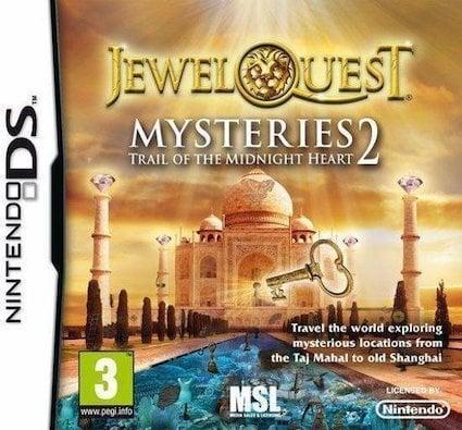 Jewel Quest Mysteries 2 Trail of the Midnight Heart, Spelcomputers en Games, Games | Nintendo DS, Zo goed als nieuw, Ophalen of Verzenden