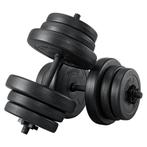 Halterset / Dumbells 40 kg - 2-delig - Zandgevuld, Sport en Fitness, Fitnessmaterialen, Verzenden, Nieuw