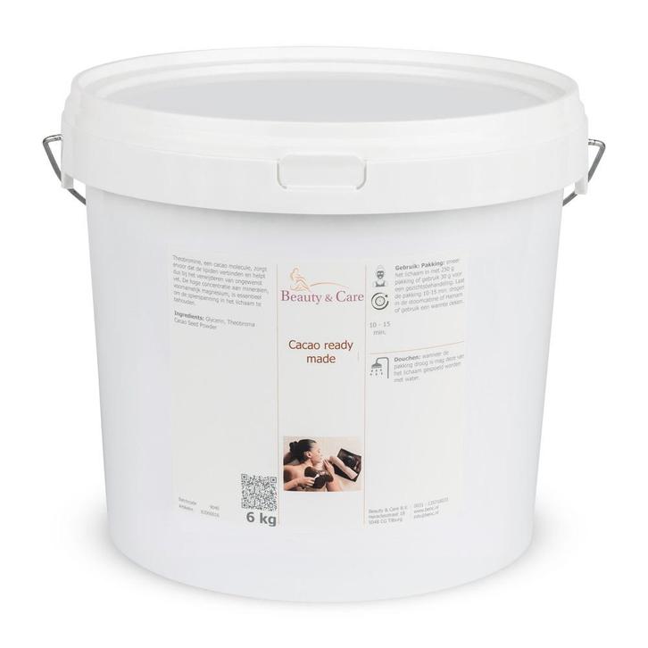 Beauty & Care Cacao pakking ready made 6 kg 6 KG.  new, Sieraden, Tassen en Uiterlijk, Uiterlijk | Lichaamsverzorging, Bad & Douche