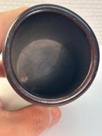 Penseelpot - Ancien pot à pinceau bambou Qing - Bamboe, Antiek en Kunst