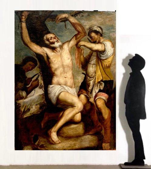 Jose de Ribera (1591-1652), Navolger van - Martirio de San, Antiek en Kunst, Kunst | Schilderijen | Klassiek