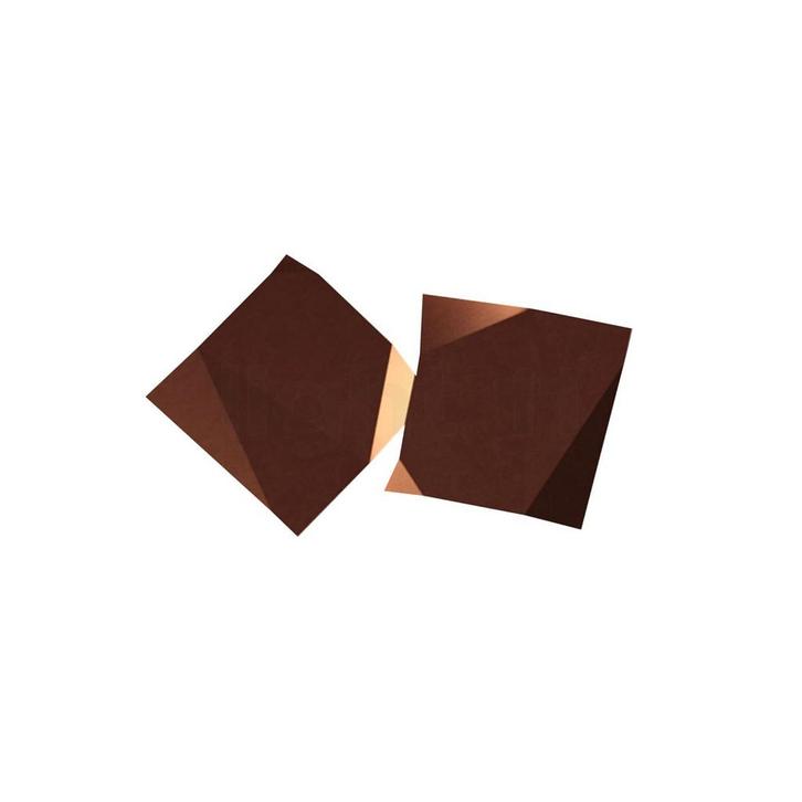 Vibia Origami Wandlamp LED 2-lichts, donker terracotta, Huis en Inrichting, Lampen | Wandlampen, Nieuw, Verzenden