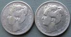 Nederland. Wilhelmina. 25 Cent 1905 en 1906 (Zonder, Postzegels en Munten, Munten | Nederland