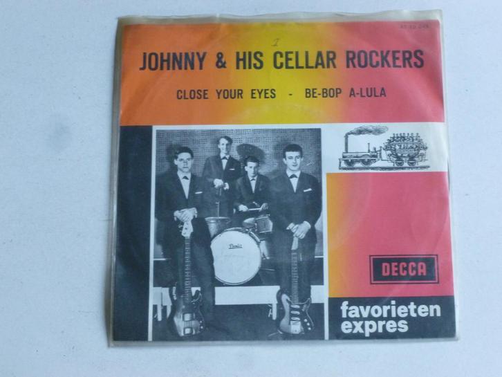 Johnny & His Cellar Rockers - Close your eyes (vinyl single), Cd's en Dvd's, Vinyl Singles, Zo goed als nieuw, Verzenden