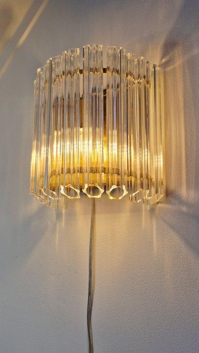 Wandlamp (2) - Muranoglas - wandlampen Trilobi stijl, Antiek en Kunst, Antiek | Lampen