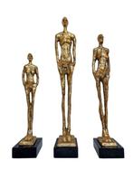 sculptuur, De drie wijzen - 41 cm - Aluminium, Antiek en Kunst