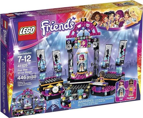 LEGO Friends Pop Star Show Stage Building Kit - 41105 (Nieuw, Kinderen en Baby's, Speelgoed | Duplo en Lego, Zo goed als nieuw