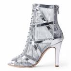 Allure Zilveren Danslaarsjes – Stijlvolle Heels - Perfecte d, Verzenden, Nieuw