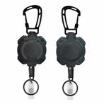 Fako Bijoux - 2x Robuuste Uittrekbare Sleutelhanger Met, Verzamelen, Verzenden, Nieuw