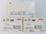Märklin H0 - 48923/48924 - Modeltrein goederenwagonset (3) -, Hobby en Vrije tijd, Nieuw